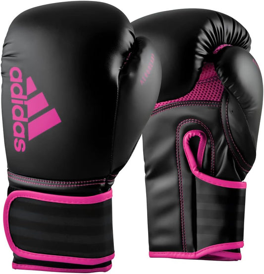 Adidas Hybrid 80 Boxing Gloves - Adult Boxing Gloves for Men & Women - Heavy Bag Gloves, Kickboxing Gloves for Women, MMA Sparring Gloves, Punching Bag Gloves for Men