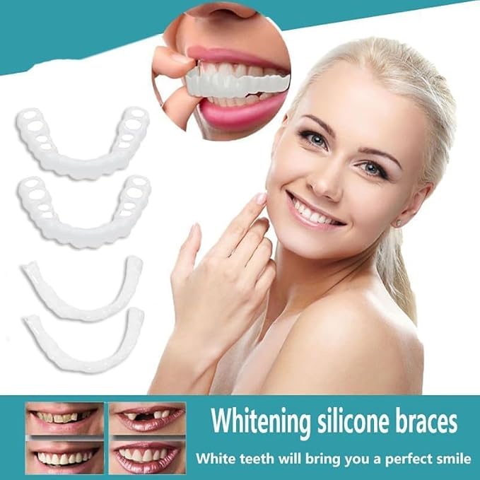 ‌2 Pairs Adjustable Temporary for Men & Women, Natural Comfortable Design to Restore Confident Smile (1)