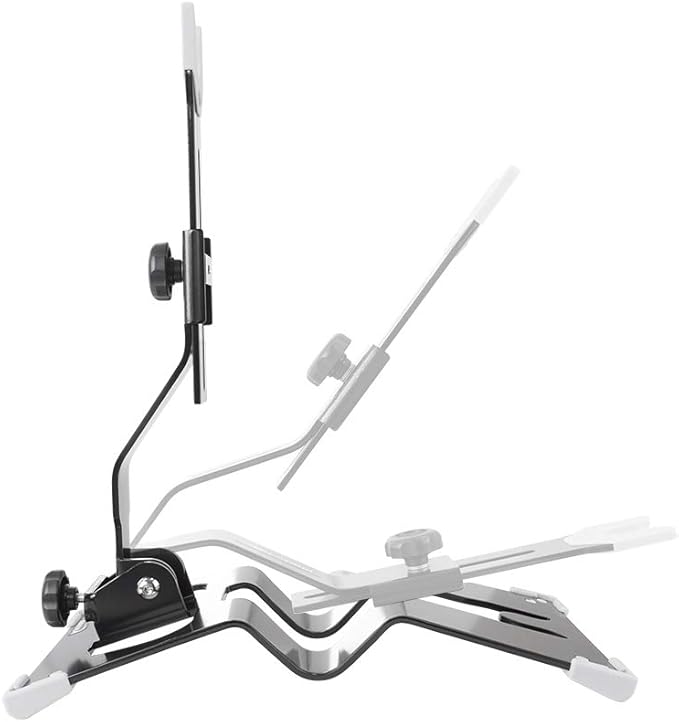 Ibera Heavy-Duty Bike Stand for 20"-29" - Bicycle Stand for Fat Tire Wheels with Non-Scratch & Foldable Design - Adjustable Height & Floor-Mounted Bicycle Storage for Garage, Home or Workshop