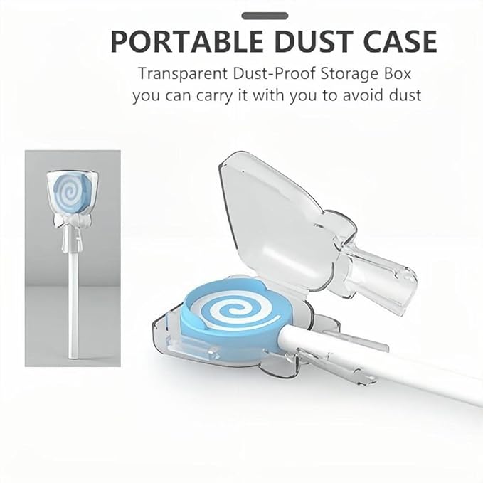 Y-Kelin Kids Tongue Scraper for Ages 2-8, 100% BPA-Free Silicone Cleaner – Cute Lollipop with Easy-to-Grasp Handles and Smiley Covers, Helps Freshen Bad Breath, Pack of 2