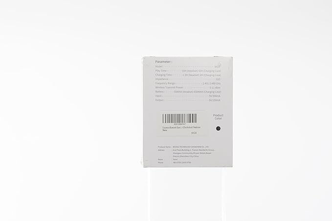 Ltinist Wireless Earbud, Bluetooth 5.3 Headphones Pure Bass Sound with Earhooks, 75H Battery Over Ear Headphones with Dual-LED Display, IP7 Waterproof Earphones Built-in Microphone for Running Sports