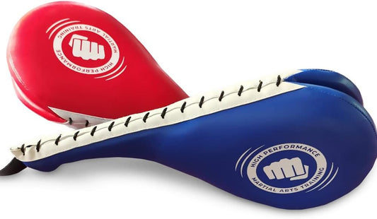 +Performance Taekwondo Kick pad & Boxing pad | Martial Arts Training Equipment | Karate Pads | Taekwondo Sparring Gear | MMA, Kickboxing, Muay Thai | Kick Pads Martial Arts Target for Kids & Adults.