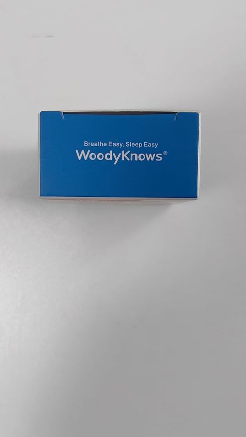 WoodyKnows Ultra-Thin Nasal Dilator, Improves Sleep and Sports Airflow, alleviates Nasal Congestion and Nose-Related snoring, deviated Septum aid (L 3 Pack)