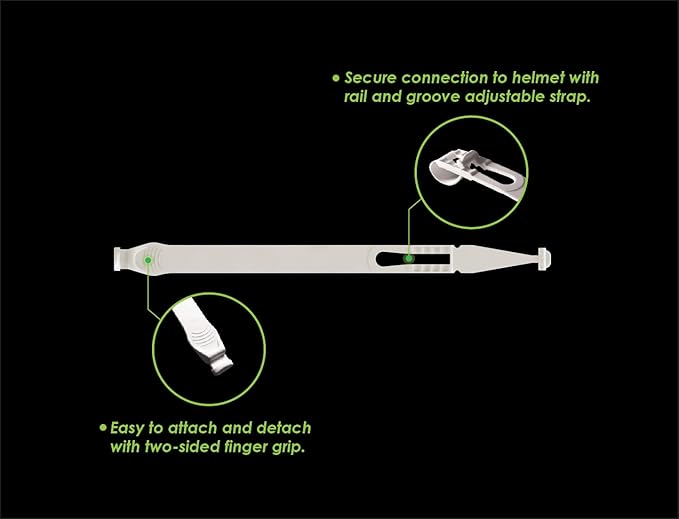 Football Mouth Guard Lip Guard MAXX/Might Football and High Impact Sports Lip Protector for Adults & Youth (Strap Included)