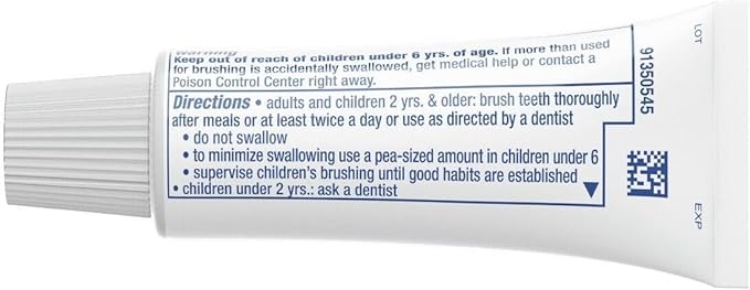 Sandhill Tools Travel Size Crest Toothpaste Bulk Amenities and Toiletries for Hotel, Vacation Rental and Airbnb 50 Pack, 0.85 fl oz Tubes