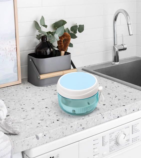 Denture Case, Leak Proof Denture Bath Cup for Travel, Denture Container Cups for Soaking Full & Partial Dentures, Retainers, Mouth Guard with Denture Cleaner Brush, Aligner Removal Tool - White