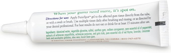 Mouth Sore & Gum Care Kit – Natural Relief for Mouth Sores, Gum Irritation & Discomfort | Truly Natural, Alcohol-Free, Plant-Based | Dental Herb Company