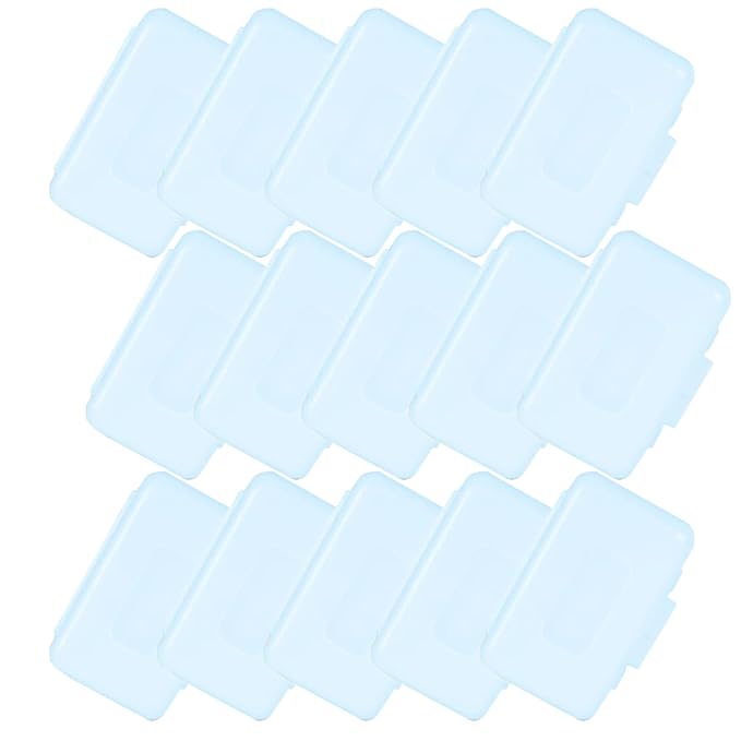 OBTANIM 15 Pack Blue Braces Wax Dental Care Orthodontic Wax for Braces Wearer