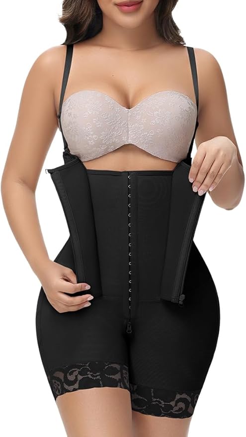 M MYODRESS Fajas Colombianas Moldeadoras Shapewear for Women Tummy Control Body Shaper Post Surgery Compression Garment