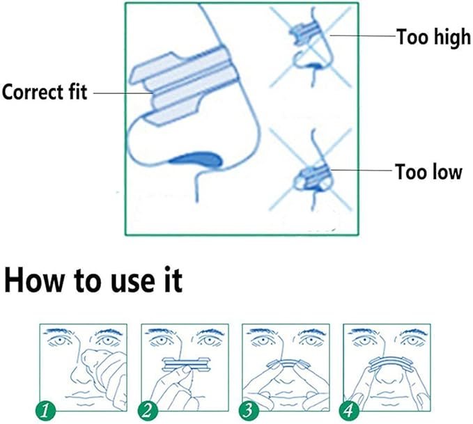 Nasal Strips for Reduce Snoring,Nasal Passages for Reduce Snoring Anti Snoring Improve Sleeping,Snoring Solution for Men & Women(Size:66mm*19mm) (120)