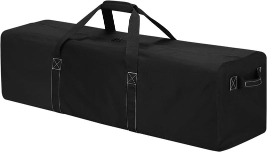 48 Inch Duffle Bag for Travel Camping - 165L Extra Large Heavy Duty Duffel Bag, Sport Equipment Storage Bag with 2 Sides Handles-Black