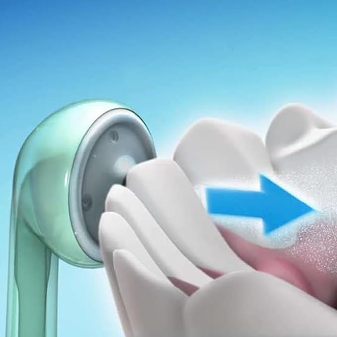 2 Count HX8012 Nozzles Airfloss Replacement Heads Compatible with Philips Sonicare HX8140 HX8211 Flosser Handle