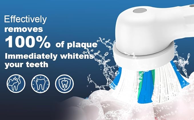 10 PCS IO Replacement Heads Compatible with Oral B IO 2/3/4/5/6/7/8/9/10/Deeep Clean Electric Toothbrush, Toothbrush Brush Heads Compatible with Oral B IO for Teeth Clean (Black)