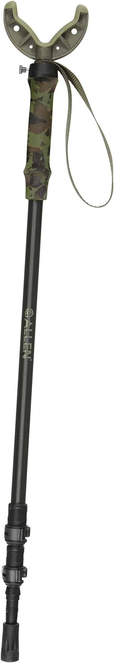 Allen Company Axial Shooting Stick and Monopod, Camera Base, Spotting Scope, Extends up to 61-inch
