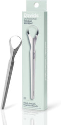Davids Tongue Scraper for Adults and Kids, 100% Medical Grade Professional Stainless Steel Tongue Scraper, Made in USA