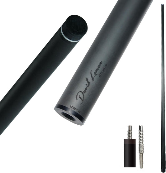 29.13" /Radial Wavy 3/8-10 3/8-11 3/8-14 Uni-Loc 5/16-18 Carbon Pool Cue Single Shaft, Low Deflection Technology, Ultra-Smooth, pro Taper, Easy to Control