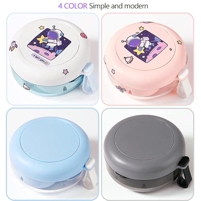 Denture cup, Definitely No-Leak Denture Bath Box for Traveling Perfectly, Denture Cup with Strainer & Mirror(White)