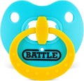 Battle Sports Binky Oxygen Football Mouthguard - Detachable Strap, Maximum Breathability, Works with Braces & No Boiling Required