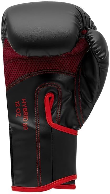 Adidas Hybrid 80 Boxing Gloves - Adult Boxing Gloves for Men & Women - Heavy Bag Gloves, Kickboxing Gloves for Women, MMA Sparring Gloves, Punching Bag Gloves for Men