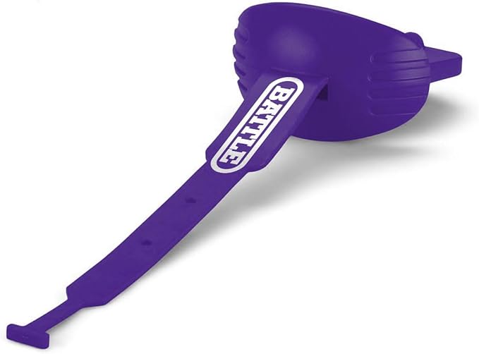 Battle Sports Speed Football Mouthguard with Strap - Oxygen Football Mouthguard Superior Airflow & Better Performance, Maximum Breathability (Purple)