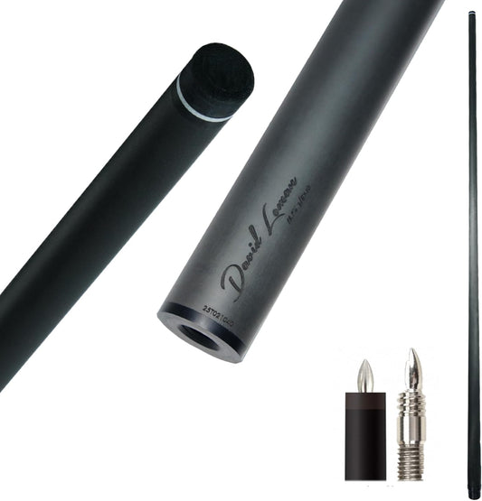 29.13" /Radial Wavy 3/8-10 3/8-11 3/8-14 Uni-Loc 5/16-18 Carbon Pool Cue Single Shaft, Low Deflection Technology, Ultra-Smooth, pro Taper, Easy to Control