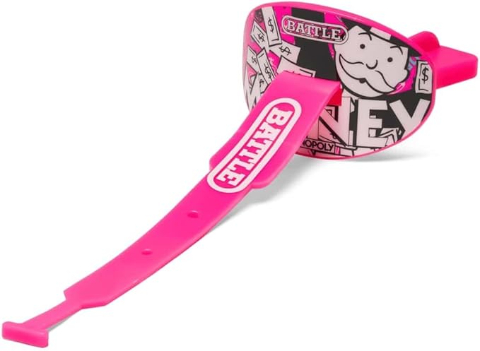 Battle Sports Speed Football Mouthguard with Strap - Oxygen Football Mouthguard Superior Airflow & Better Performance, Maximum Breathability (MM 3.0)