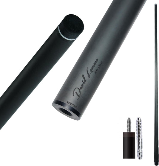 29.13" /Radial Wavy 3/8-10 3/8-11 3/8-14 Uni-Loc 5/16-18 Carbon Pool Cue Single Shaft, Low Deflection Technology, Ultra-Smooth, pro Taper, Easy to Control