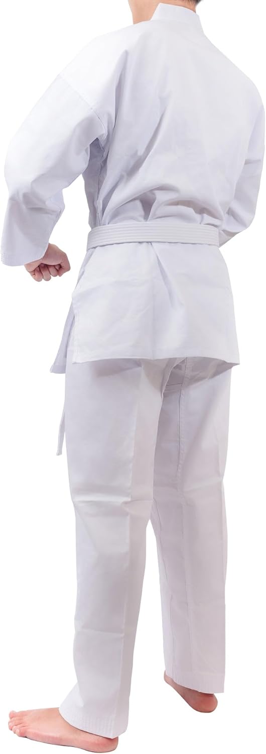 AAMA Student White V-Neck Taekwondo Uniform