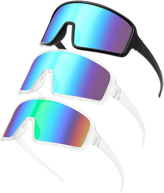 Karsaer Vision Sports Sunglasses Cycling Glasses Baseball Softball Sunglasses Unisex for Adult Youth Kids Boys Girls 8-16