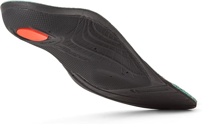 Icebug Comfort Insoles with Dynamic Arch Support, Charcoal Medium Arch, M 13