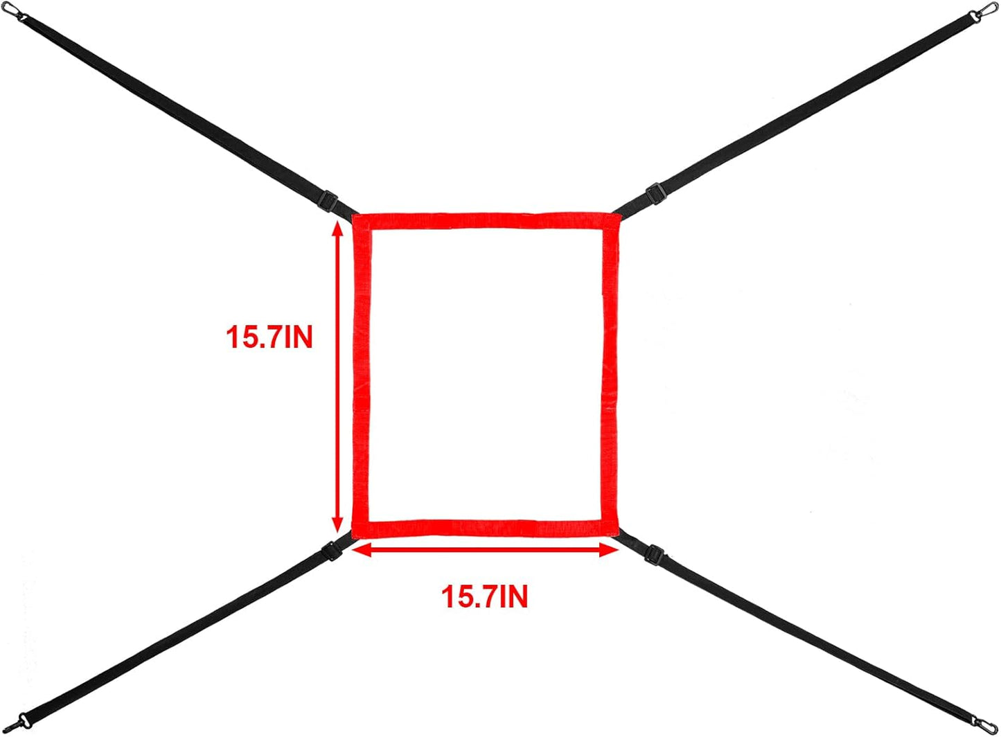 Adjustable Strike Zone Target for Baseball Net,Numbered Pitching Pad,Baseball Softball Target,Practice Throwing and Hitting with Accuracy,for 6x6,7x7 or 8x8 Foot Nets