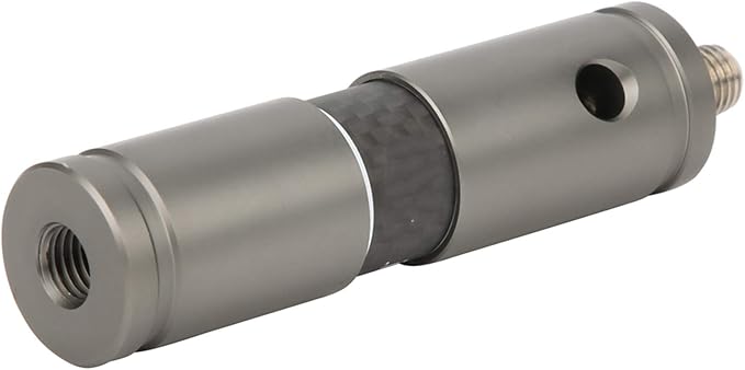 3in Bow Stabilizer Balance Bar Extension Pole Rod, 3K Carbon Fiber Archery Balance Rod Shock Absorb Recurve Bow Stabilizer