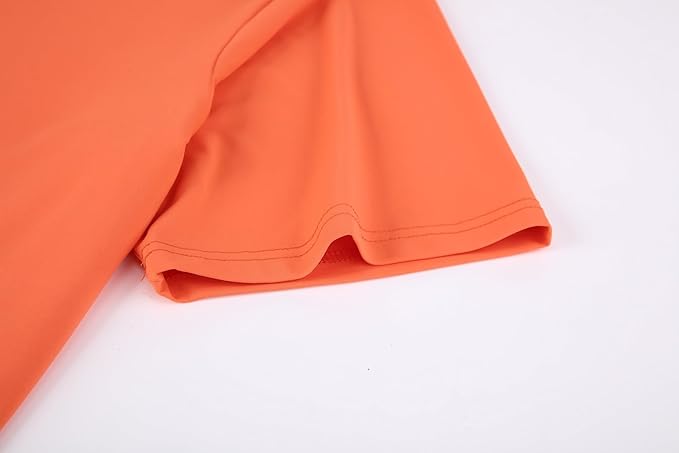 Alex Vando Mens Golf Shirt Moisture Wicking Quick-Dry Solid Short Sleeve Polo Shirts for Men