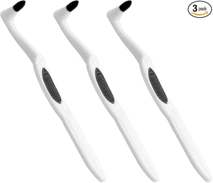3Pcs Tooth Stain Remover, Teeth Cleaning Calculus Tool, Professional Teeth Whitening Polishing Cleaning Kit, Not Electric Cleaner Brush(White)