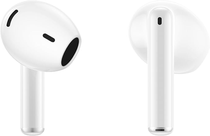 Lenovo E310 True Wireless Stereo Earbuds Bluetooth 5.3 ENC Noise-Cancelling with 13mm Speaker Type-C Charging 20h Battery Life for Music Calls Comfortable Fit Wireless - White