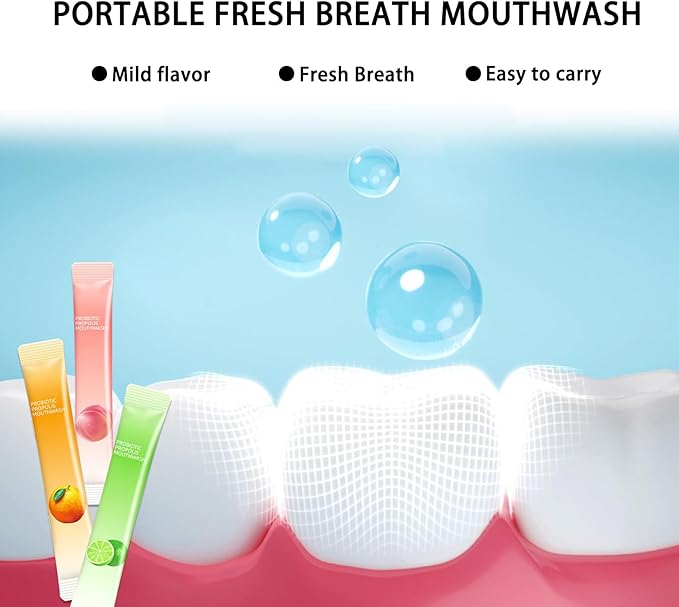 60PCS Travel Size Mouthwash,Portable Mini Mouthwash,Long-Lasting Freshness Travel Mouth Wash for Oral Care A17