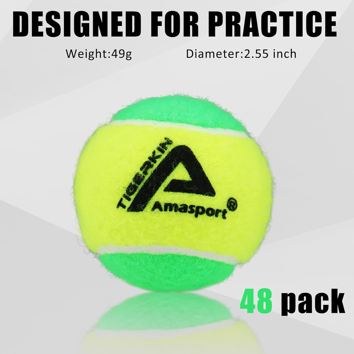 LITIAN Kids Tennis Balls – 50% 75% Low Compression Red Orange Balls with Durable Felt – Softer Than Regular Tennis Balls, Great for Youth Training & Dog Play (12 & 30 Pack)