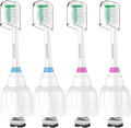 Replacement Toothbrush Heads for Philips Sonicare Replacement Brush Heads Medium Soft Dupont Bristles Electric Toothbrush Replacement Heads Fit E-Series Essence Xtreme Elite Advance, 4 Pack