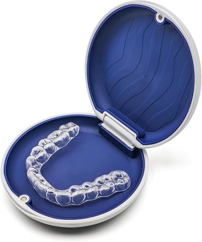 Custom Fit Night Guard for Bruxism & Teeth Clenching - Comfortable & BPA-Free - Protects Teeth & Reduces Jaw Tension - Includes Case & Easy-to-Use Mold Kit（Single One Upper or Lower Guard）
