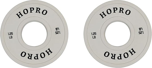 2-Inch Olympic Bumper Plates, Perfect Weight Plates for Weightlifting and Strength Training, Multiple Weights Available