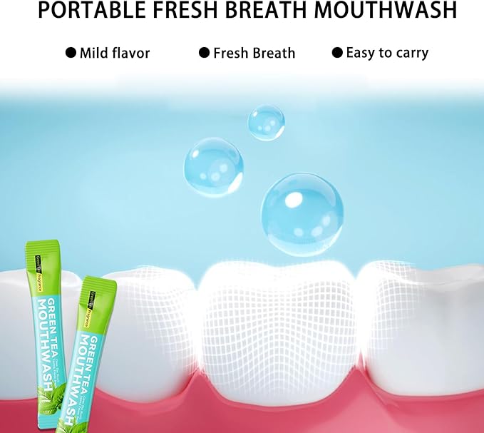 60PCS Travel Size Mouthwash,Portable Mini Mouthwash,Long-Lasting Freshness Travel Mouth Wash for Oral Care A8