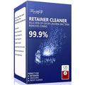 Retainer Cleaner Tablets - 4 Months Supply, Cleaning Tablets for Denture Aligners Invisalign, Mouth Guard Night Guard Cleaner, Remove Odors, Discoloration, Stains & Plaque, Mint