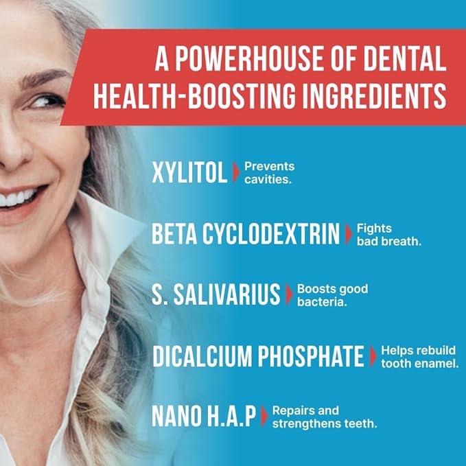 5-in-1 Advanced Oral Health Support - Fast-Acting, Easy-to-Use Solution Pack of 3