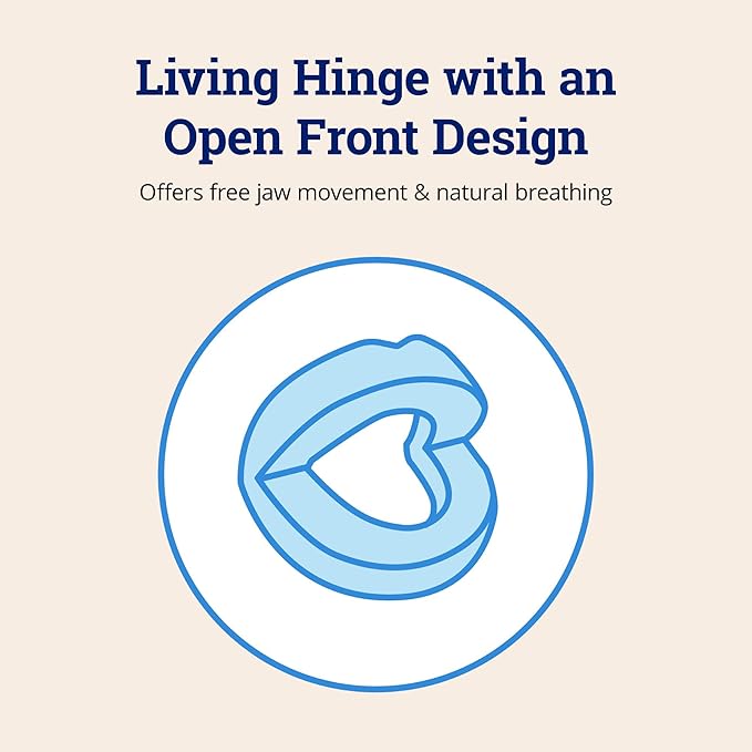 ZQuiet Anti-Snoring Mouthpiece Solution - Comfort Size #2 (Single Device) + Cleaner (1.5oz Bottle) - Made in USA Snoring Solution for a Better Night’s Sleep (Blue)