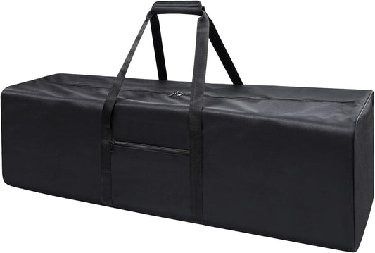 46 Inch Travel Duffle Bag Extra Large Sport Equipment Duffel Bags with 2-way Lockable Zippers