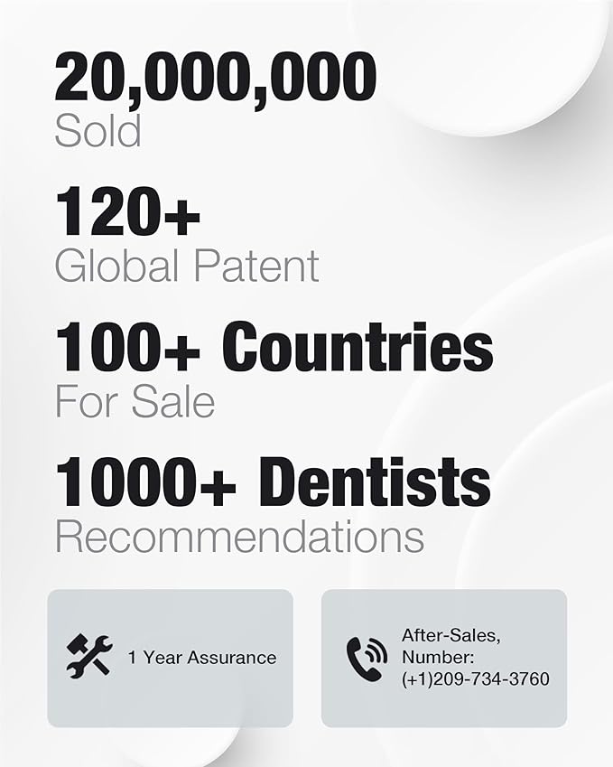 7AM2M Sonic Electric Toothbrush with 6 Brush Heads for Adults&Kids, One Charge for 120 Days, Wireless Fast Charge, 5 Modes, 40000VPM Powered Toothbrush, 2 Minutes Built in Smart Timer (Black)