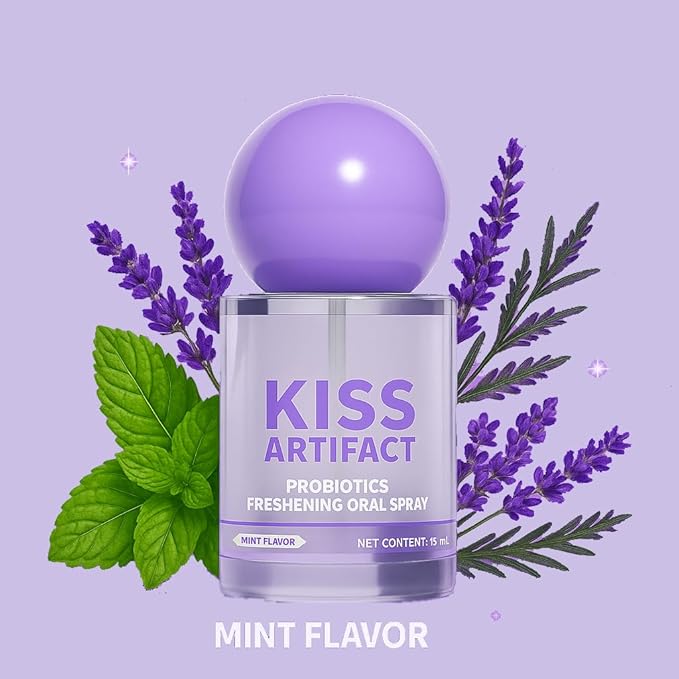 Oral Spray – Fresh Breath Support, Cooling & Refreshing Effect, Compact Travel-Friendly Design – Ideal for On-The-Go Breath Freshening (2Pack)