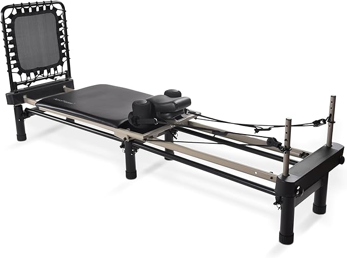 AeroPilates Reformer Home Workout Equipment, Pilates Machine w/Resistance