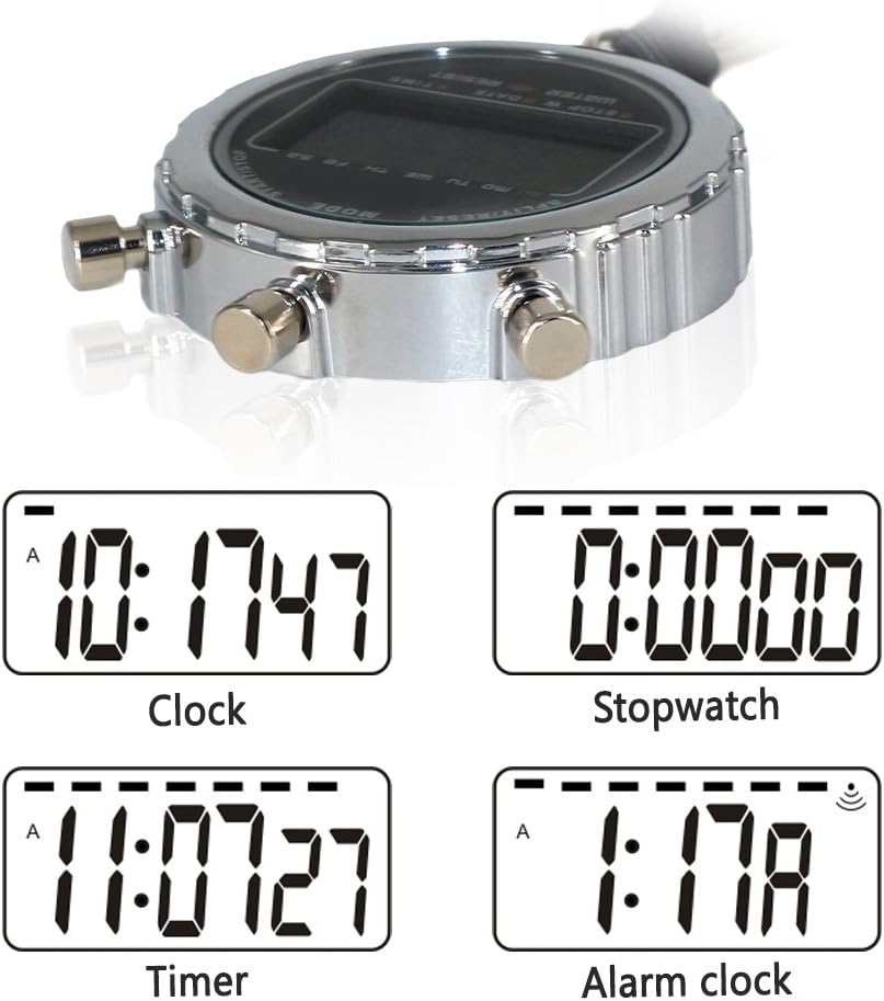 LAOPAO Melt Stopwatch, Clock Daily Rainproof Digital Timer for Sports Match,Competition,Coach,Referee,Training,Timing