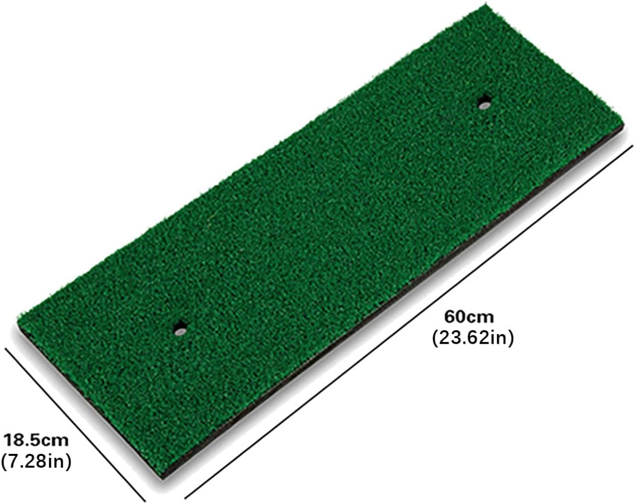 3D Cushioned Mini Golf Strike Mat - Durable Nylon Practice Pad for Indoor Outdoor Swing Training - Compact & Foldable for Easy Storage